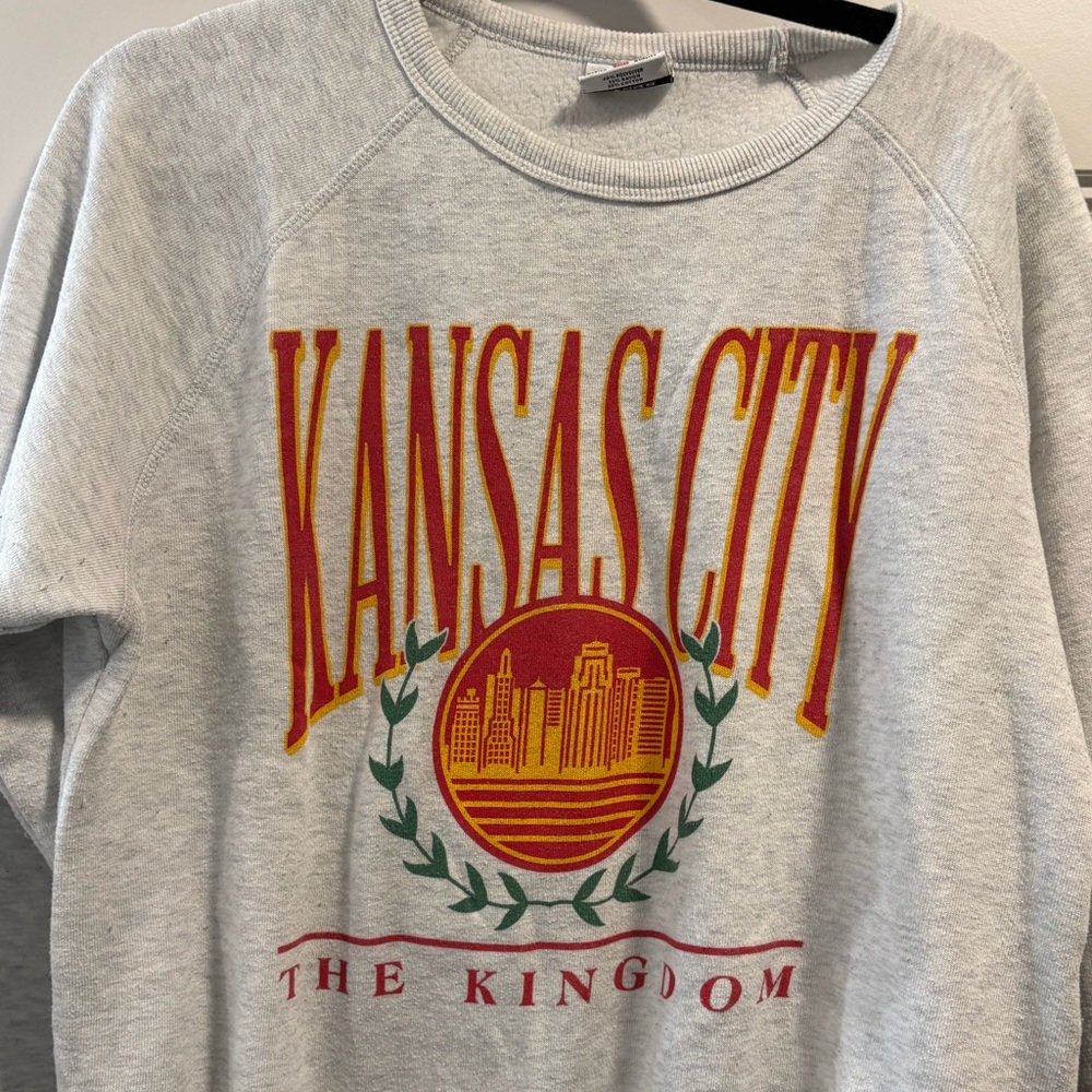 Kansas City Graphic Crew Neck Sweater